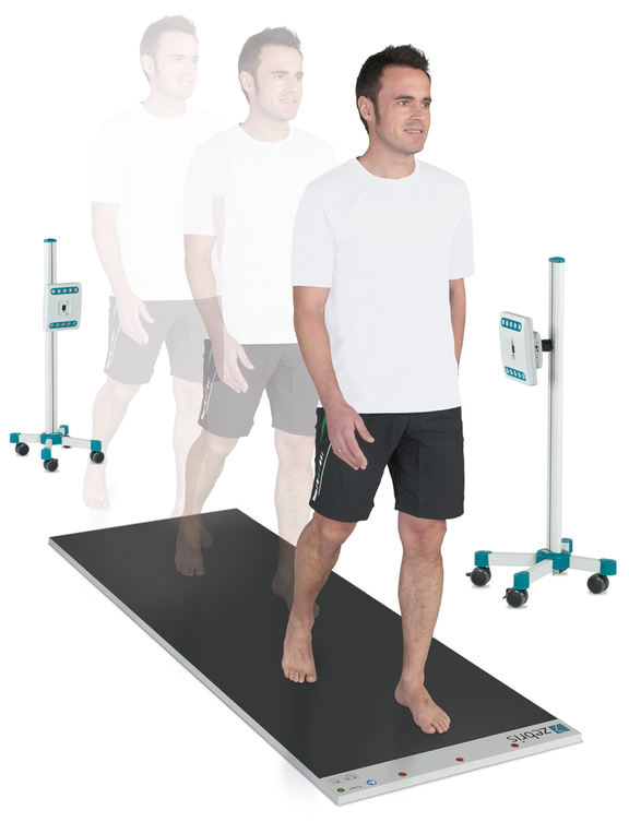 zebris FDM 步态分析系统 - 带同步摄像模块